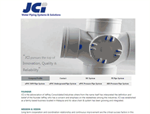 Tablet Screenshot of jci-concept.com